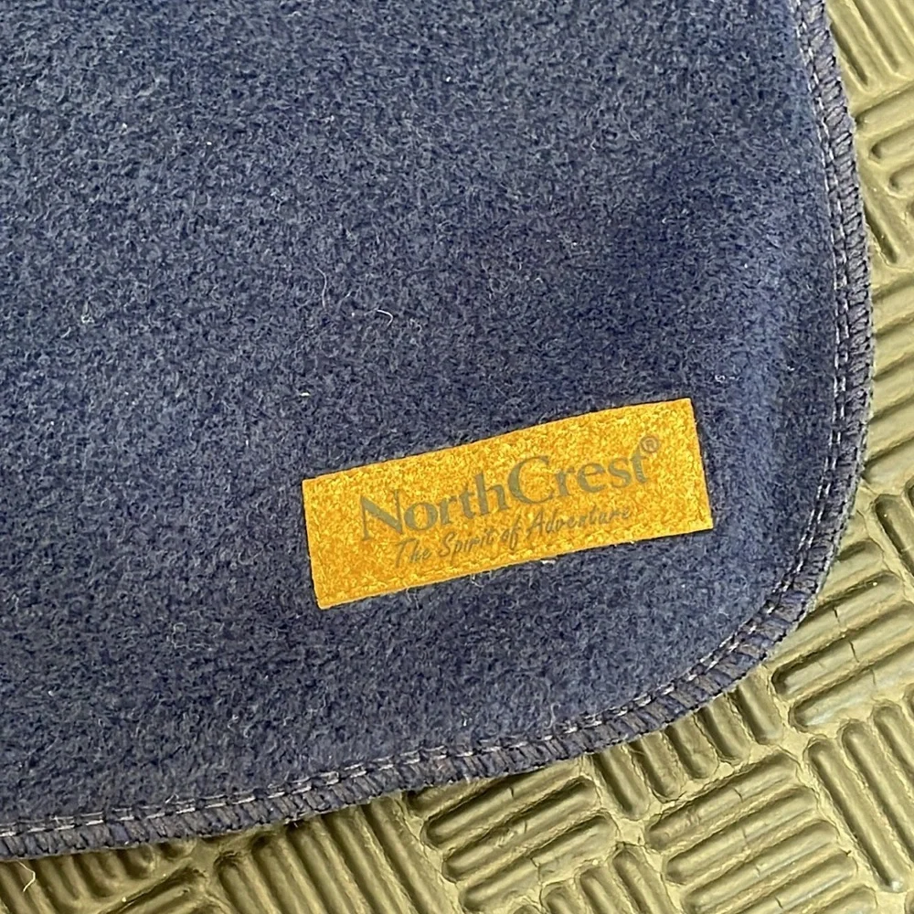 North Crest blue and green scarf